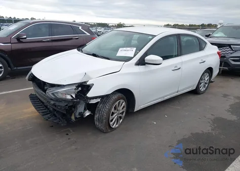 2019 Nissan Sentra Sv z USA, uszkodzony, nr VIN 3N1AB7AP6KY313410